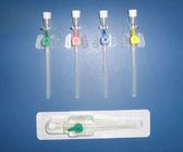 IV Needles And Catheters Intravenous Catheter With Injection Value And Wings