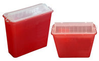Safety Medical Sharp Containers For Needles , Surgical Waste Syringe Disposal Box