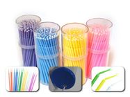 Plastic Disposable Dental Supplies Dental Micro Brush Applicator For Between Teeth
