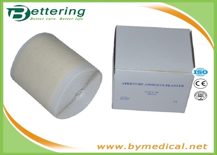 White Colour Perforated zinc oxide aperture adhesive plaster medical