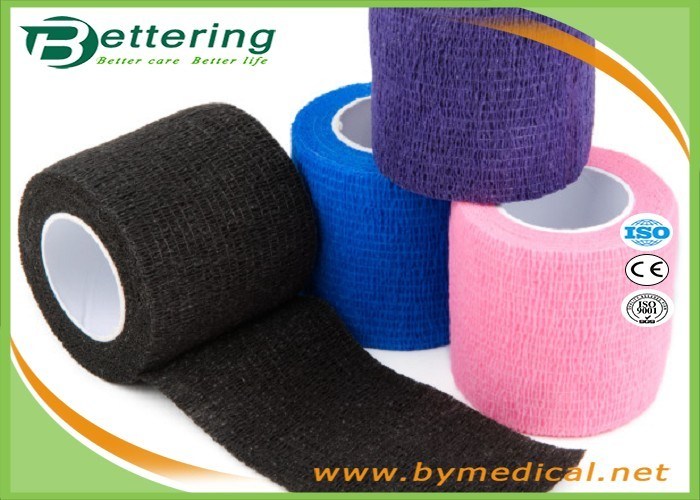 Breathable Elastic Adhesive Bandage Tape Self Adhesive Colorful