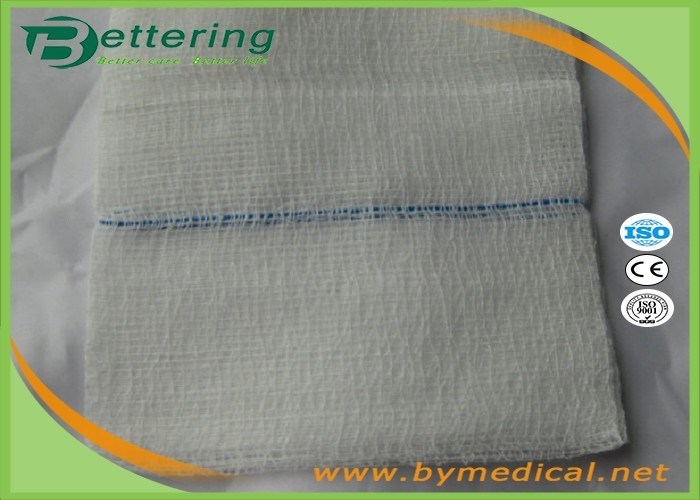 Cotton Medical Wound Dressing Gauze Swab , Wound Care Pads For