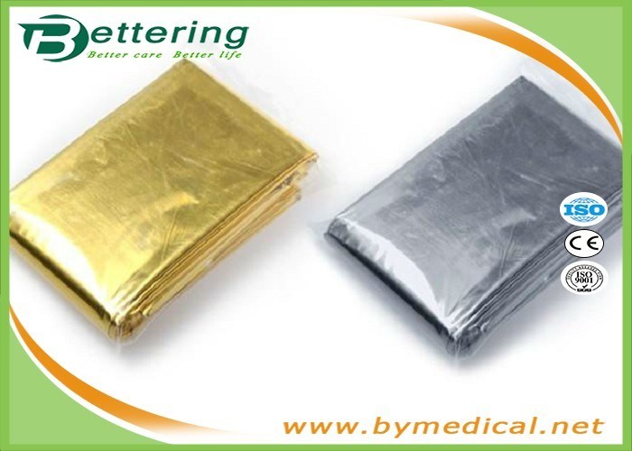 First Aid Mylar Emergency Blanket , Heavy Duty Space Blanket For