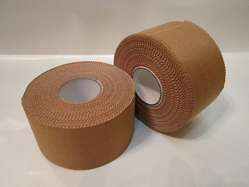 Rigid sports strapping tape rayon sports tape strong adhesive athletic tape