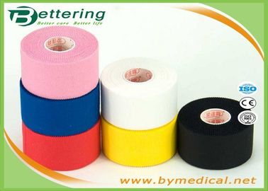 First Aid Cotton Sports Strapping Tape For Shoulder , Athletic Support Tape Comfortable