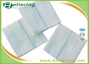 Cotton Medical Wound Dressing Gauze Swab , Wound Care Pads For Absorbing Fluids