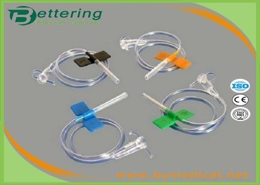 Disposable Sterile Vacuum Blood Collection Needles , Butterfly Needle Blood Draw