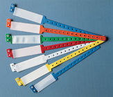 Disposable Medical Consumables Hospital Patient ID Wristbands PVC Plastic Material
