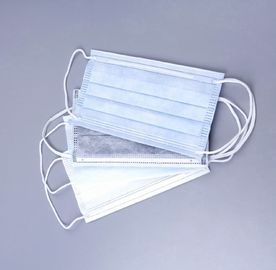 Surgical Disposable Medical Consumables 3 Ply Non Woven Face Mask With Ear Loop