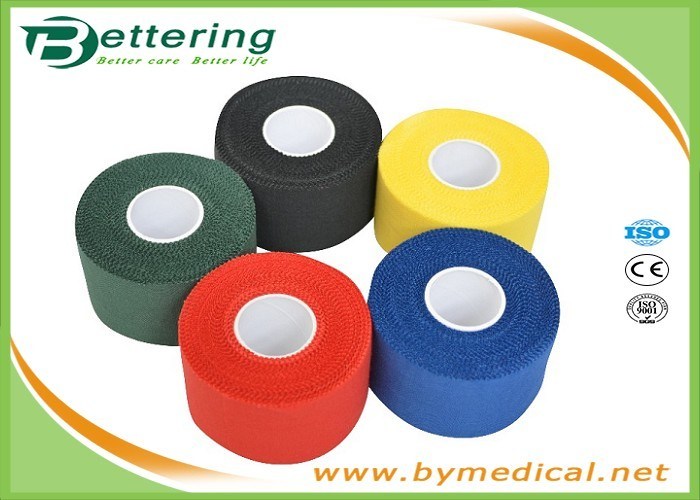 Cotton Coloured Athletic Sports Tape , GYM Ankle / Knee Strapping Tape