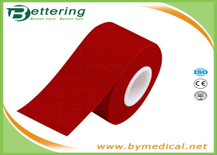 First Aid Cotton Sports Strapping Tape For Shoulder , Athletic Support