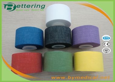 First Aid Cotton Sports Strapping Tape For Shoulder , Athletic Support Tape Comfortable