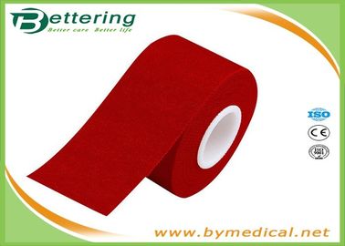 First Aid Cotton Sports Strapping Tape For Shoulder , Athletic Support Tape Comfortable